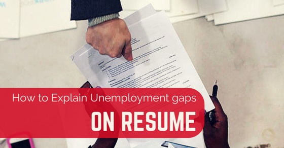 Resume periods of unemployment