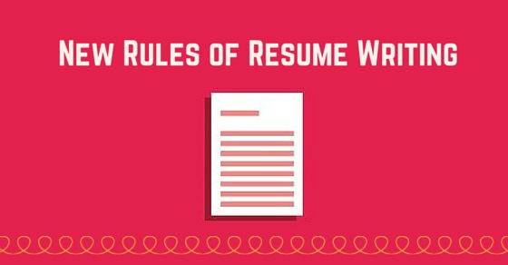 Rules of a resume