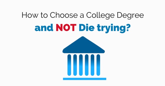 how to choose a degree