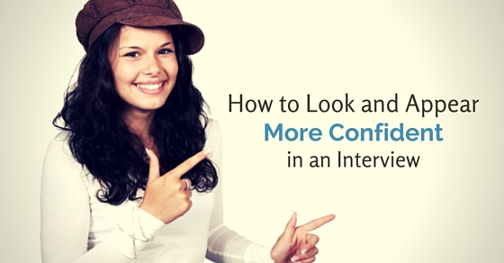 be confident during a job interview vidéo