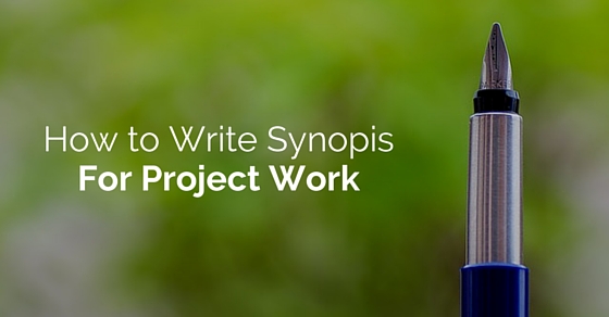 How do you write a project description?