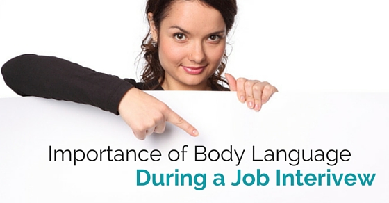 Body language's importance