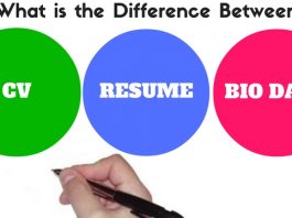 difference in cv and resumes