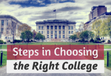 35 Best Tips for Choosing or Picking the Right College Steps in choosing the right college