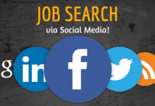 Simple Job Search strategies via Social Media Job search via social media