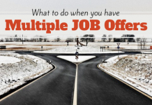 What do you do when you have multiple job offers? Multiple Job Offers