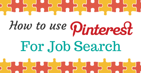 Pinterest for job search