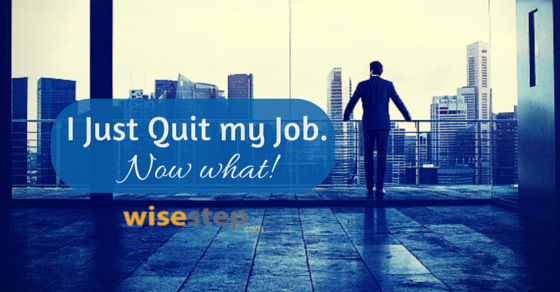 Strong reason. Just quit it. Quit job. Name reason to quit a job.