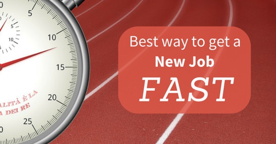get a new job fast