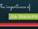 Importance of Job Description and Specification in Recruitment importance of job description