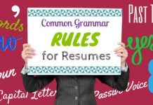 21 Basic Grammar Rules for Resumes You Must Follow Grammar rules for resumes