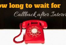 How Long to Wait for Callback after Job Interview callback after interview