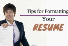 Top 25 Must Follow Resume Formatting Tips and Guidelines resume formatting