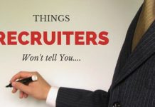 24 Things Recruiters Won’t Tell You – But We Will things recruiters won't tell you