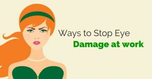 How to Stop Computer Eye Strain at Work - 14 Effective Tips - Wisestep