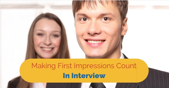 making first impressions count