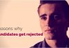 Top 20 Reasons why Candidates get Rejected in Interview reasons for candidate rejection