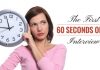 The First 60 seconds of an Interview: Tips to Impress and Win 60 seconds interview
