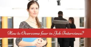 fear of job interviews
