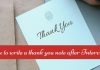 How to Write a Thank You Note After an Interview: 14 Cool Tips thank you note after interview
