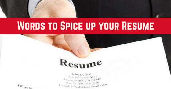 How to Spice up your Resume with Quality Words? - WiseStep