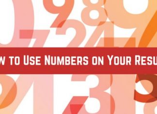15 Ways Numbers Can Make Your Resume Effective how use numbers on resume