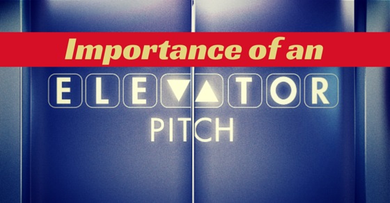 importance of elevator pitch