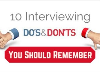 Top 20 Interviewing Do’s and Don’ts you Should Remember interviewing do's and don'ts
