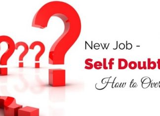 How to Overcome Self Doubt about Pursuing a New Career? New Job Self Doubt