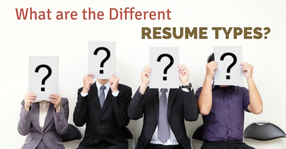 What Are The Different Resume Types Which One Is The Best