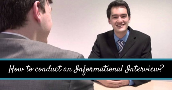 how conduct informational interview