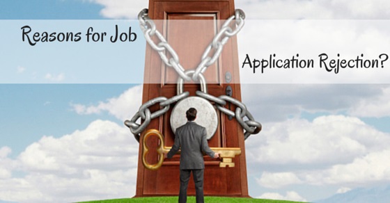 reasons job application rejection