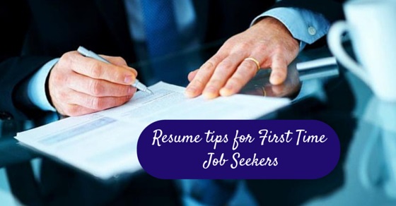 resume first time job seeker