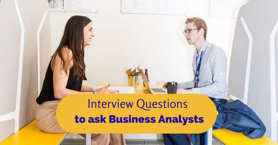 interview questions for business analyst