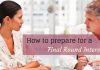 How to Prepare for a Final Round Interview? prepare final round interview