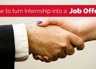 How to Turn an Internship into a Job Offer? turn internship into job offer