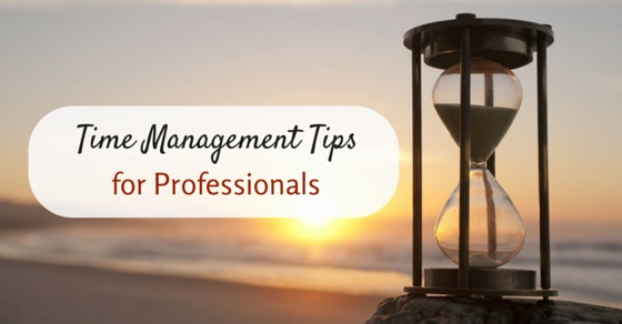 time management tips professionals