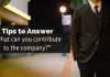 “What Can you Contribute to the Company?” How to Answer what can you contribute company
