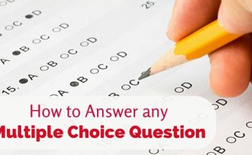 How to Answer Multiple Choice Questions? How answer any MCQ