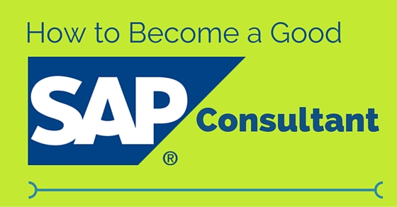 become good sap consultant