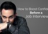 How to Boost Confidence Before an Interview? boost confidence before interview