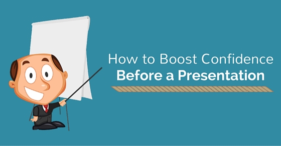 how to be confident in a presentation