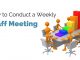 How to Conduct a Weekly Staff Meeting Effectively? how conduct weekly staff meeting