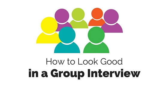 look good in group interview