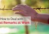 Sexism at Work: How to Deal with Sexist Remarks at Work? sexist remarks at work