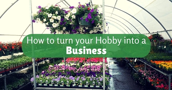 turn hobby into business