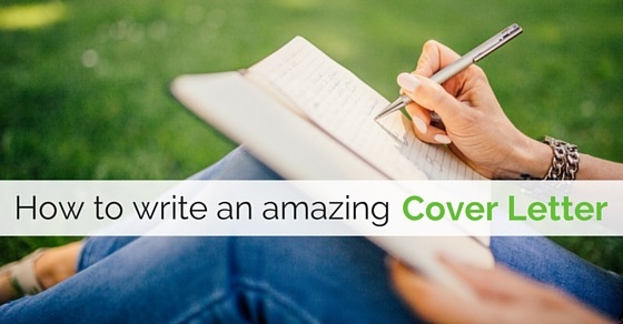 write amazing cover letter