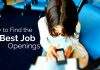 How to Find the Best Job Openings: 15 Different Ways find best job openings