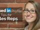LinkedIn for Sales Representatives: 10 Best Profile Tips linkedin for sales
