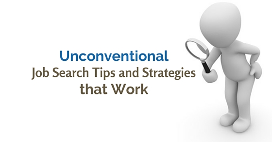 unconventional job search strategies